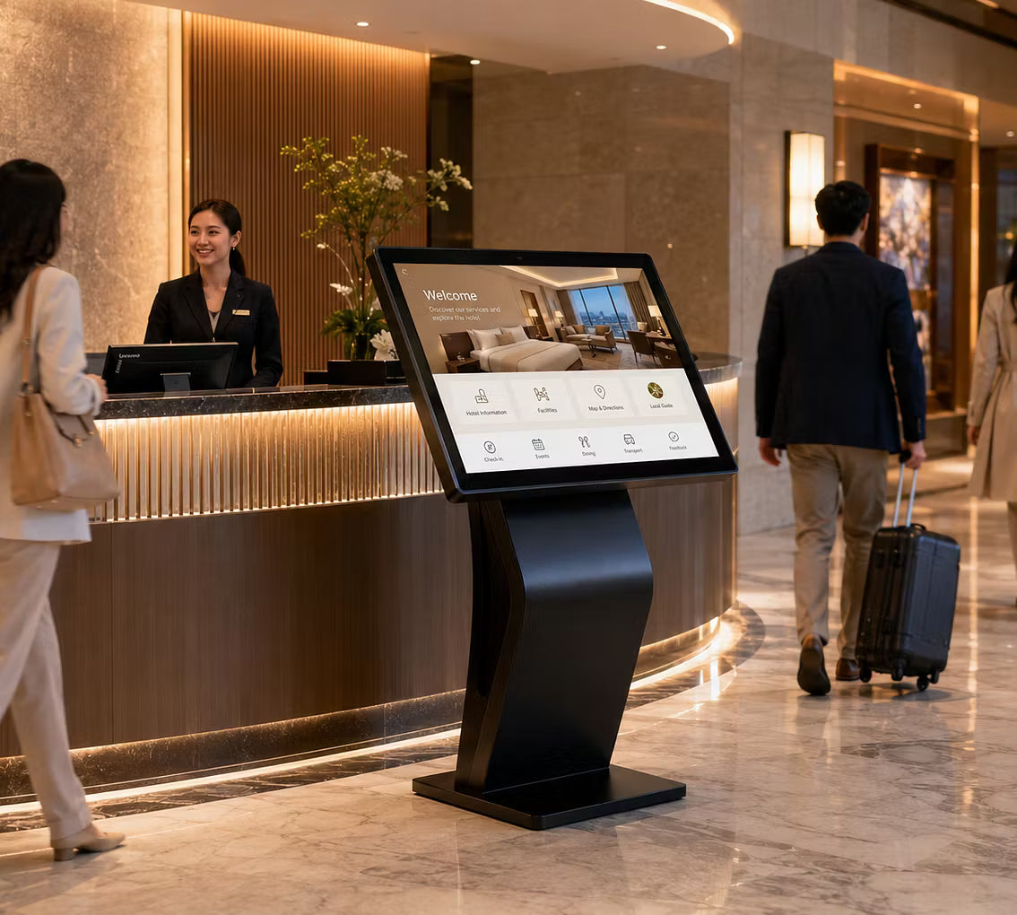 Indoor Interactive Touch Kiosk