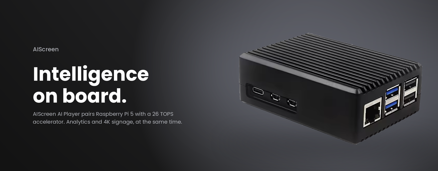 AIScreen Digital Signage AI Player