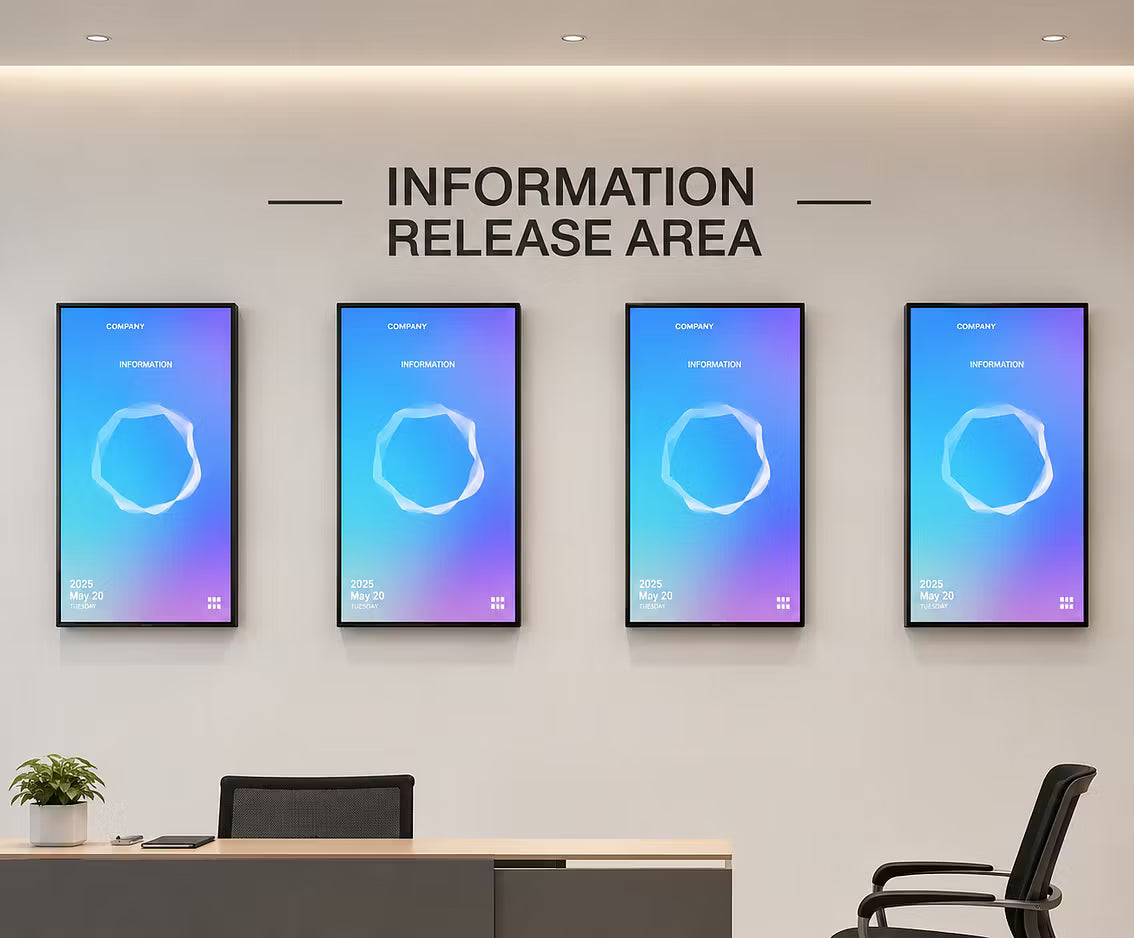 Indoor Wall Mounted Touch Screen
