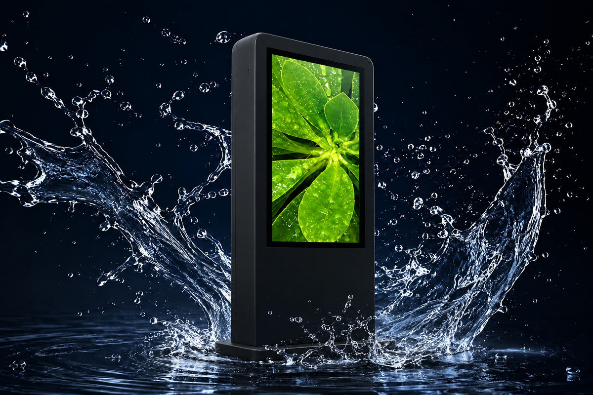 Outdoor Freestanding Advertising Kiosk