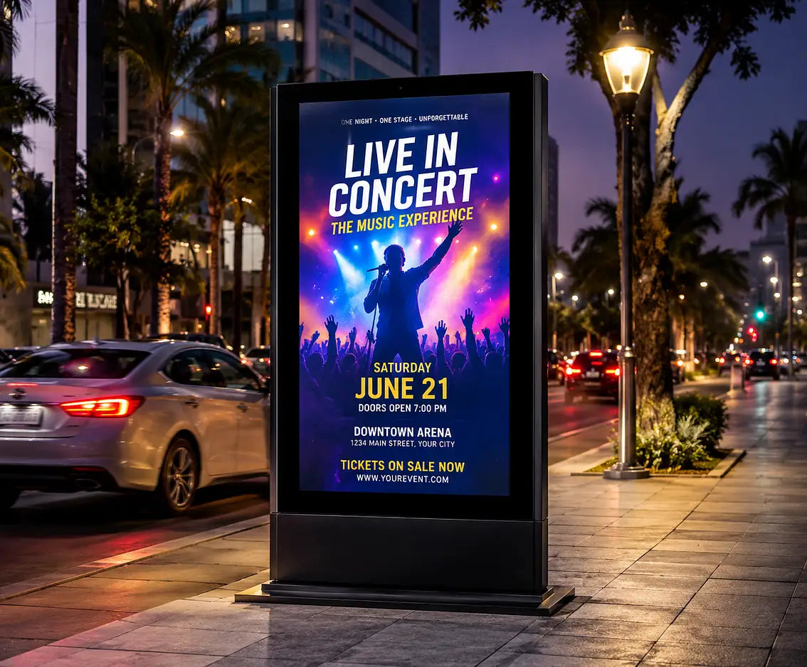Outdoor Freestanding Touch Screen